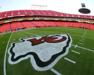 On The Turf At Arrowhead Stadium