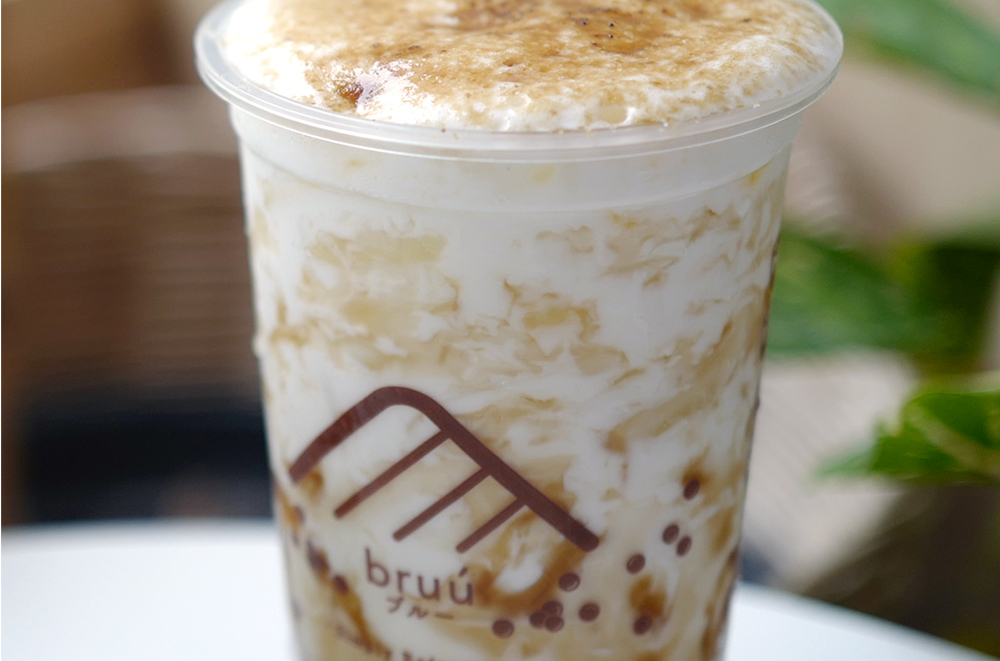 Brown sugar pearl with milk – Bruu Cafe