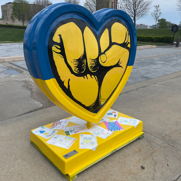 KC gets addition to Parade of Hearts created to support Ukraine