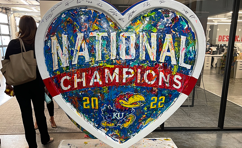 KC gets addition to Parade of Hearts created to support Ukraine